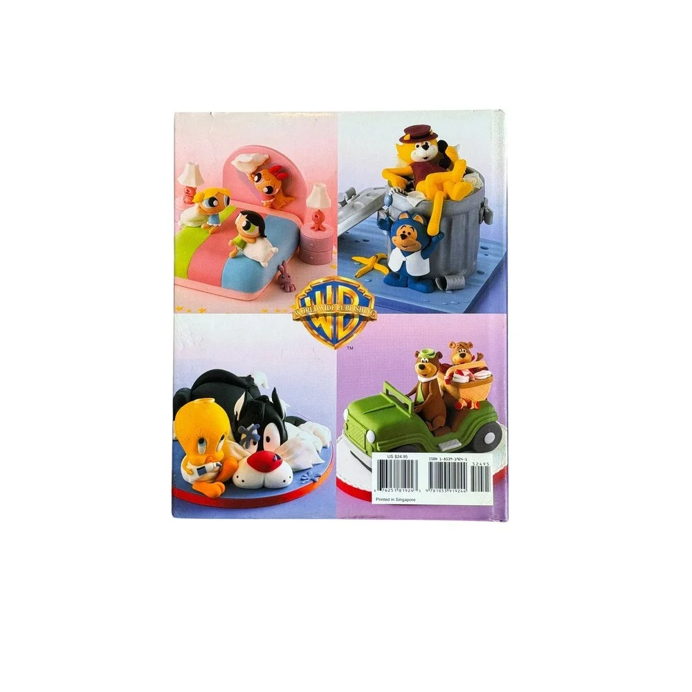 Warner Bros Cartoon Cakes Debbie Brown Baking Book Kids Adults Looney Tunes WB
